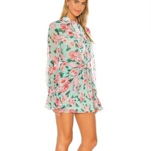 Lovers + Friends Amy floral mini dress